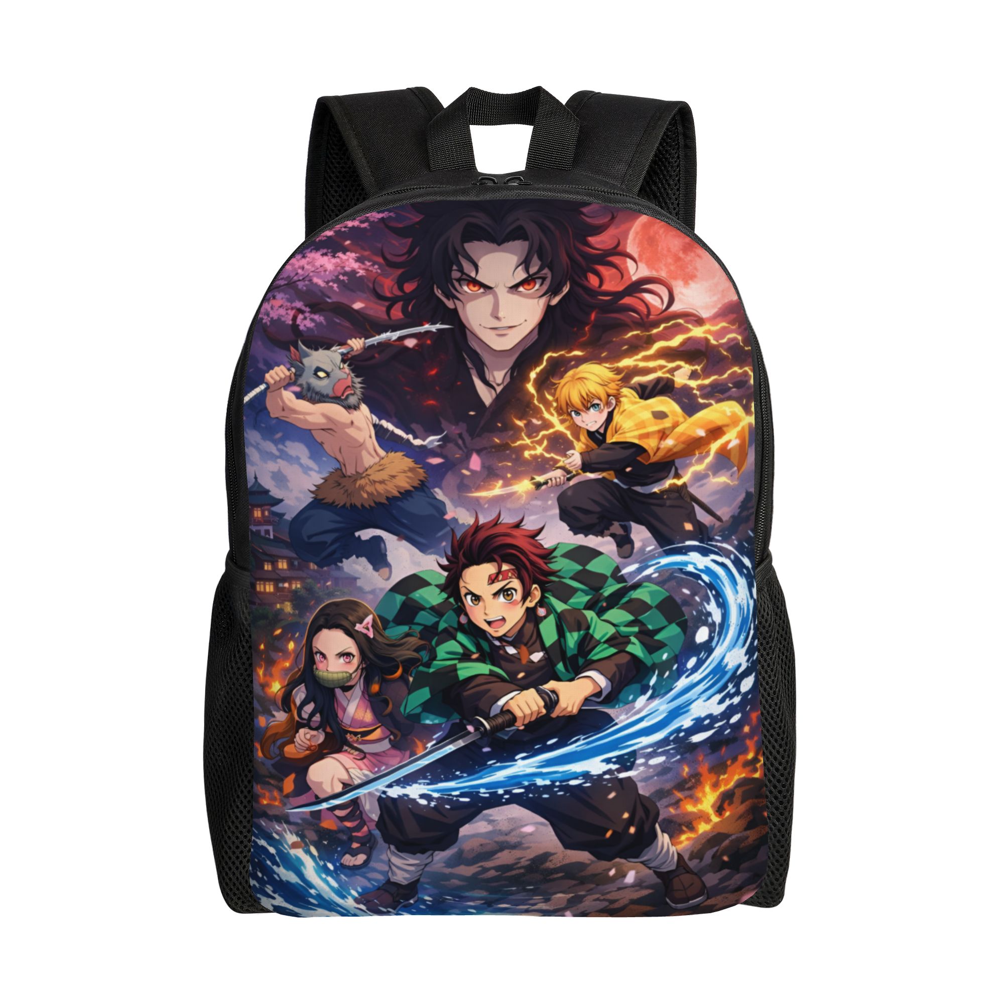 Laptop Accessories Bag For Men - Plecak Podróżny D-Demons Slayers Damski Męski