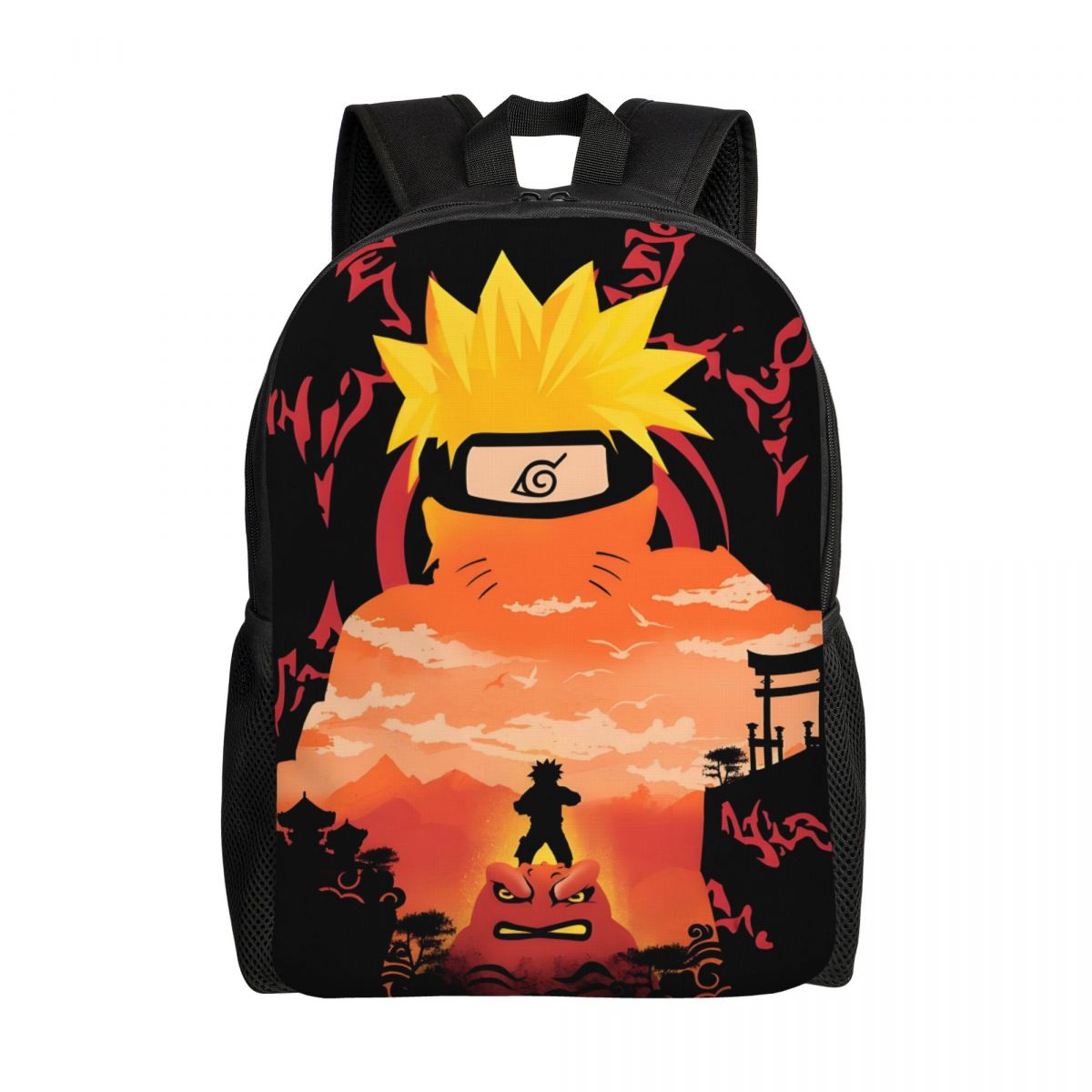 Laptop Accessories Bag For Men - Personalizowane Komiksy U-Uzumaki N-Naruto Plecaki Męskie
