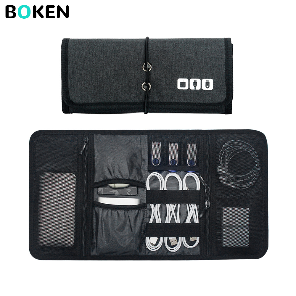 Cable Management Bag - Torba Organizer na Akcesoria Elektroniczne, Etui