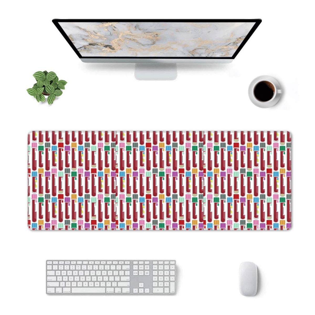 Laptop Accessories Youtube - Duża podkładka pod mysz, probówki do