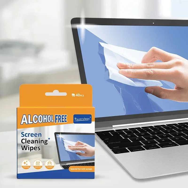 Screen Cleaning Kit - 40 sztuk chusteczek czyszczących - suche