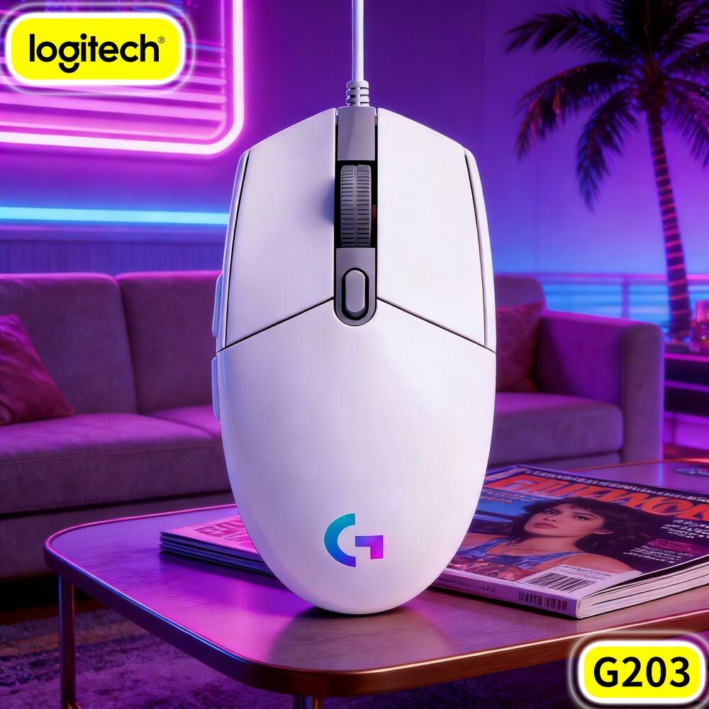 Logitech G203 Przewodowa Mysz  – Logitech Mouse G203 recenzja i cena
