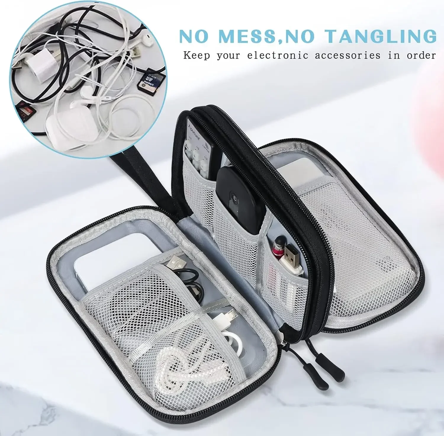 Torba podróżna na kable, przen – Cable Management Bag recenzja i cena