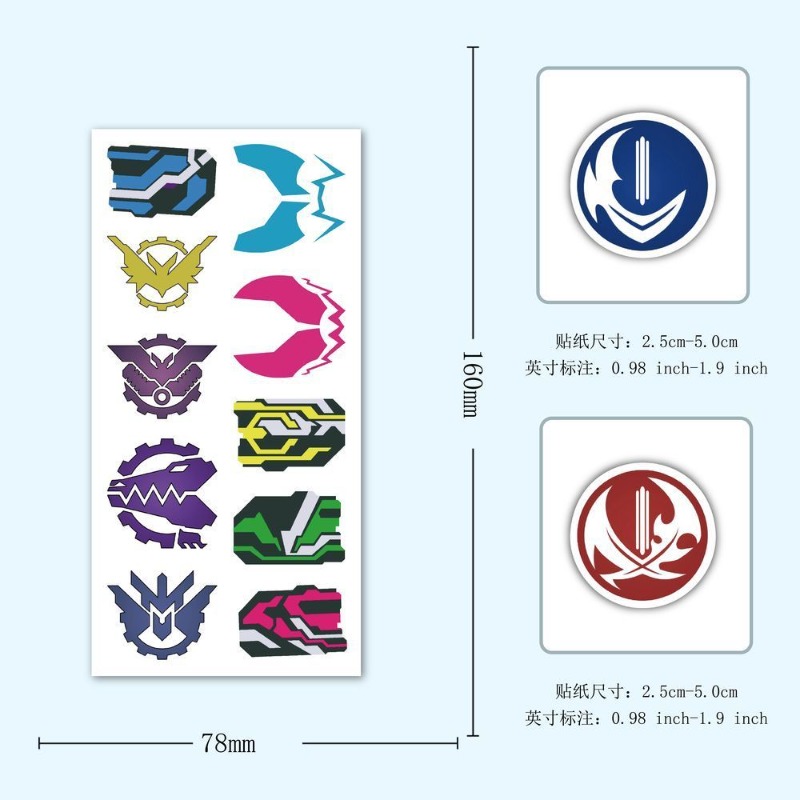 60 arkuszy naklejek z logo Kam – Laptop Accessories Toy recenzja i cena